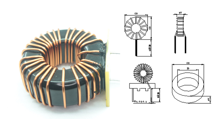 大電流鐵硅鋁-磁環電感 大電流鐵硅鋁-磁環電感